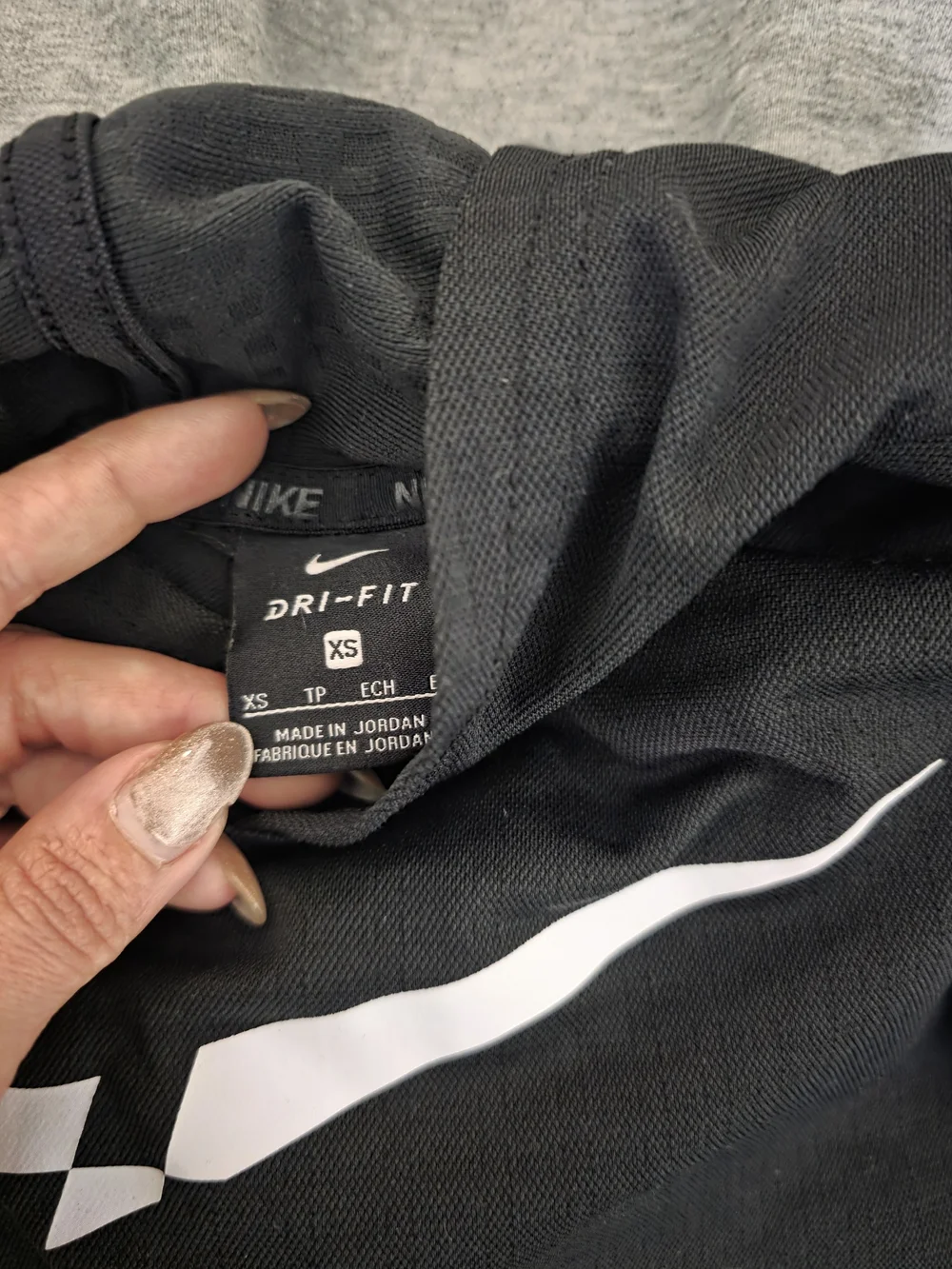 Nike Kids Black Amd Blue Tee And Shorts Lot Of 5 Size 6-7